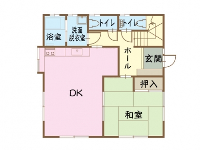 豊橋市 間取り図 リフォーム前