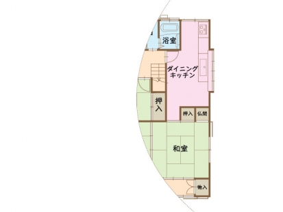 豊川市 間取り図 リフォーム前