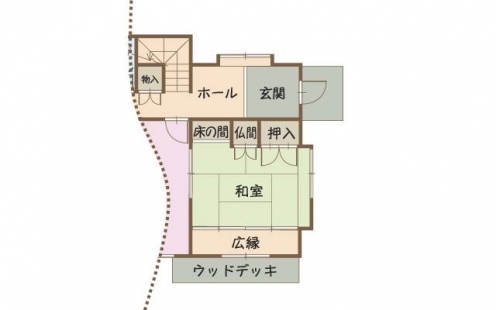 豊橋市 間取り図 リフォーム前