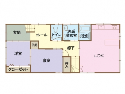 豊橋市 間取り図 リフォーム後