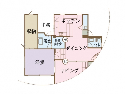 豊橋市 間取り図 リフォーム前