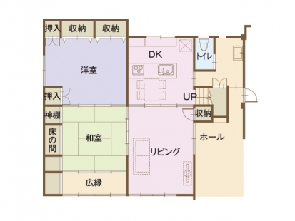 豊橋市 間取り図 リフォーム後