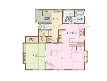 豊橋市 間取り図 リフォーム後