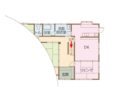 新城市 間取り図 リフォーム前